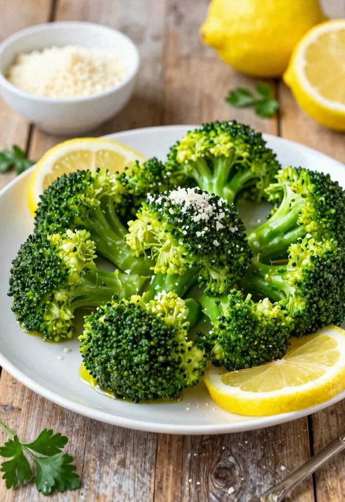 16 Broccoli Recipes Side Dish Easy Everyday Favorites - 4. Lemon Parmesan Broccoli 1