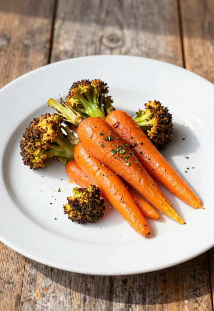 16 Broccoli and Carrot Recipes for Healthy, Colorful Sides - 1. Roasted Broccoli and Carrot Medley 1