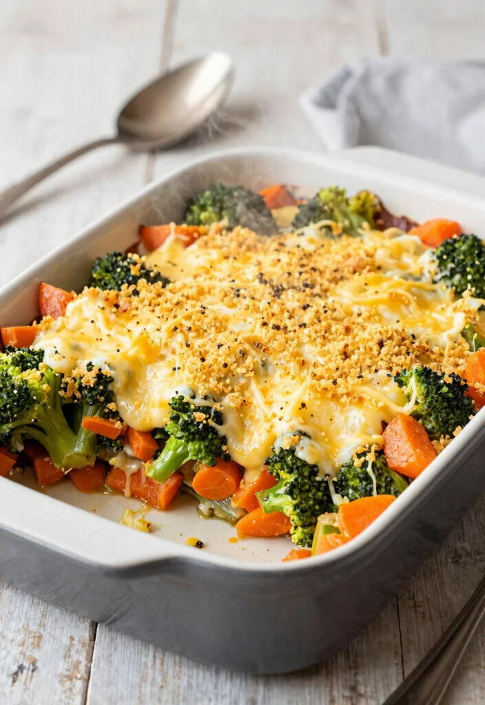 16 Broccoli and Carrot Recipes for Healthy, Colorful Sides - 15. Broccoli and Carrot Casserole 1