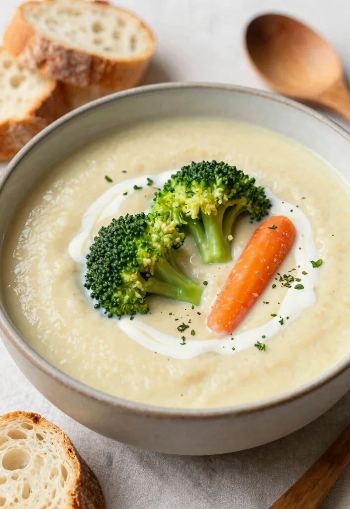 16 Broccoli and Carrot Recipes for Healthy, Colorful Sides - 4. Creamy Broccoli and Carrot Soup 1