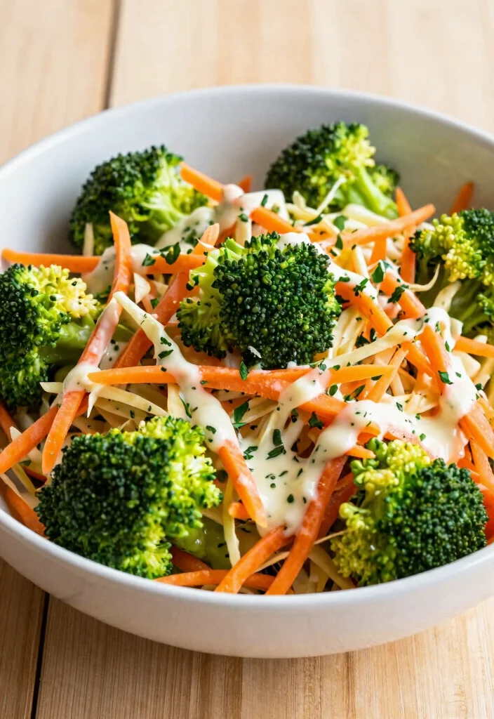 16 Broccoli and Carrot Recipes for Healthy, Colorful Sides - 6. Broccoli and Carrot Coleslaw 1