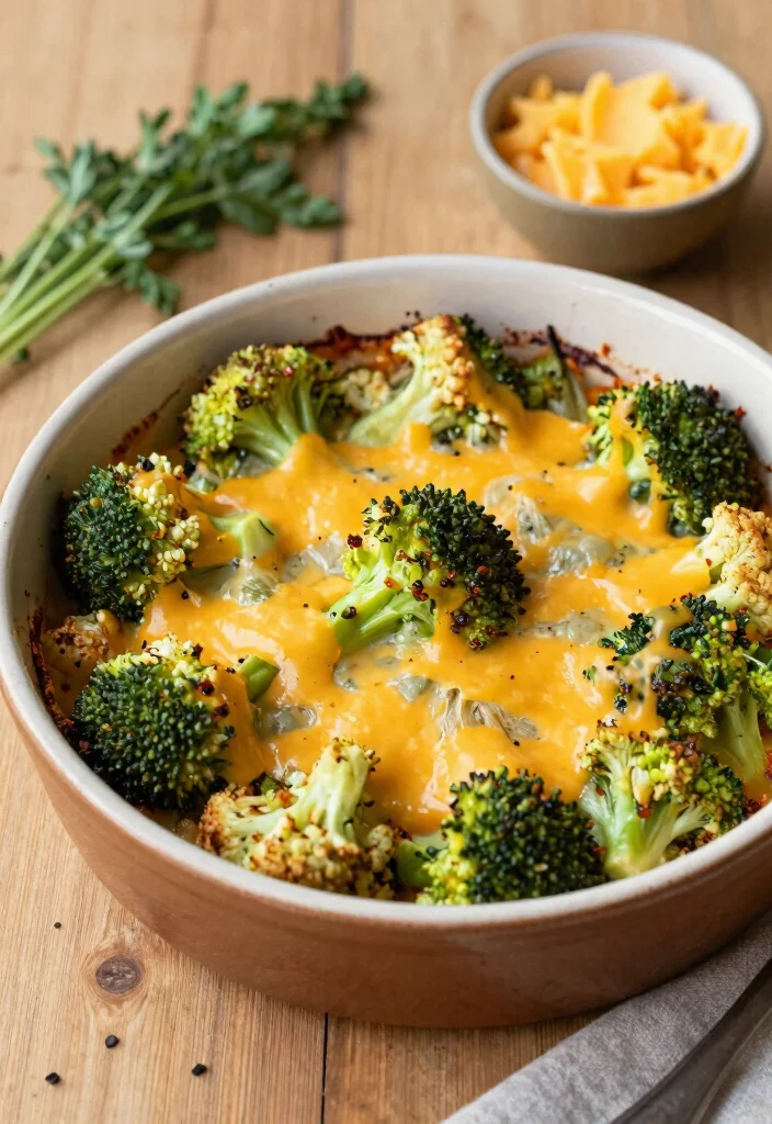 17 Broccoli and Cauliflower Recipes: Simple Nutritious Dishes - 10. Spicy Broccoli and Cauliflower Bake 1