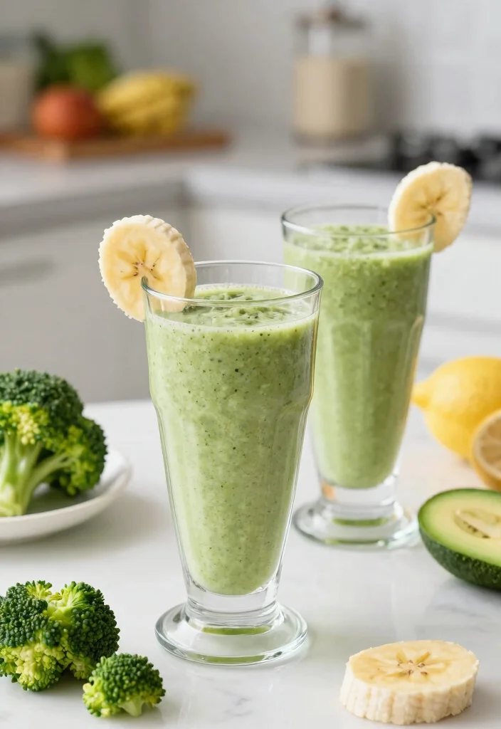 17 Broccoli and Cauliflower Recipes: Simple Nutritious Dishes - 14. Broccoli and Cauliflower Smoothie 1