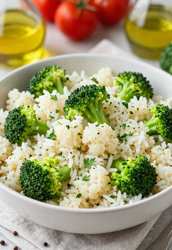 17 Broccoli and Cauliflower Recipes: Simple Nutritious Dishes - 4. Cauliflower Rice with Broccoli 1