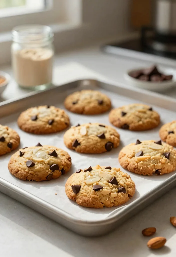17 Gluten Free Cookie Recipes: Soft, Chewy, and Delicious 5 17 Gluten Free Cookie Recipes: Soft, Chewy, and Delicious - 4. Almond Flour Cookies with Chocolate Chips 1