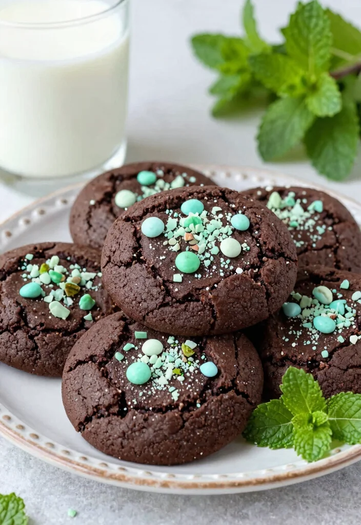 17 Gluten Free Cookie Recipes: Soft, Chewy, and Delicious 10 17 Gluten Free Cookie Recipes: Soft, Chewy, and Delicious - 9. Chocolate Mint Cookies 1