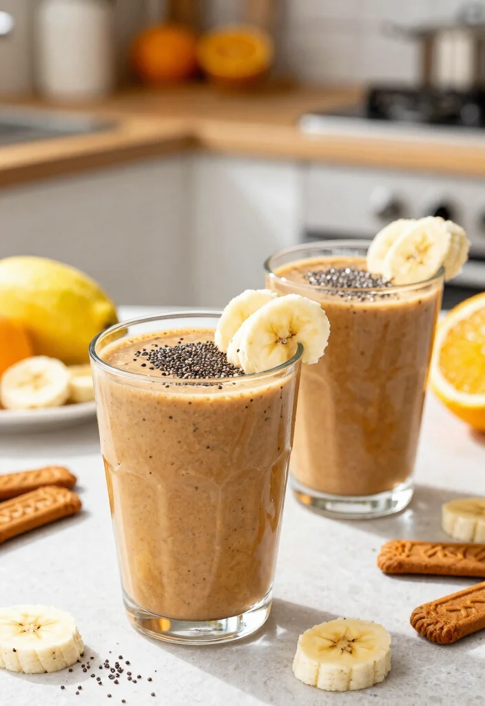 17 Irresistible Vegan Biscoff Cookie Butter Recipes - 14. Biscoff Cookie Butter Smoothie 1