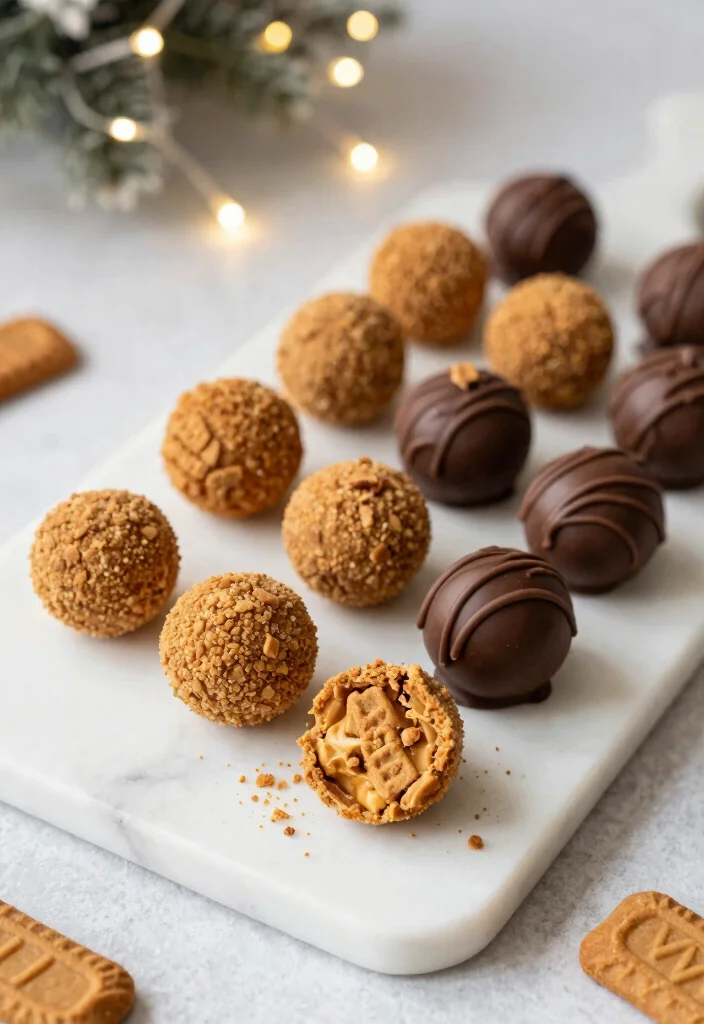 17 Irresistible Vegan Biscoff Cookie Butter Recipes - 6. Biscoff Cookie Butter Truffles 1
