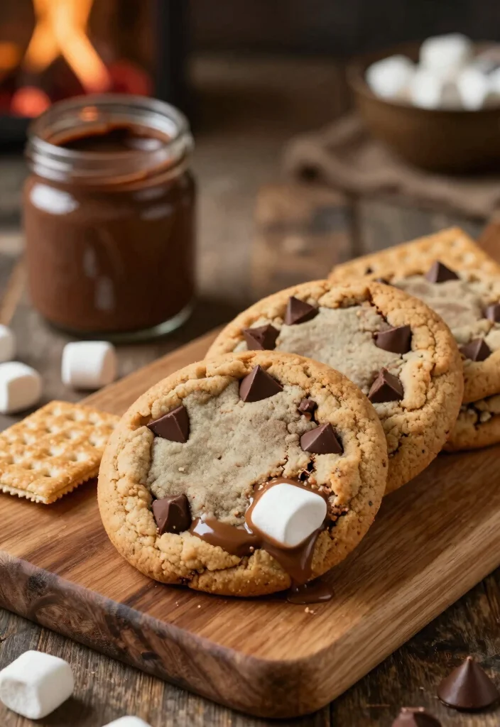 18 Cookie Recipes Chocolate Chip Classic Soft and Chewy - 10. S’mores Chocolate Chip Cookies 1