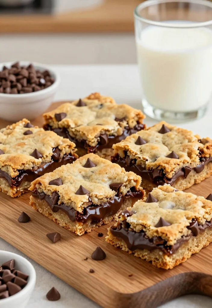 18 Cookie Recipes Chocolate Chip Classic Soft and Chewy - 11. Chocolate Chip Cookie Bars 1