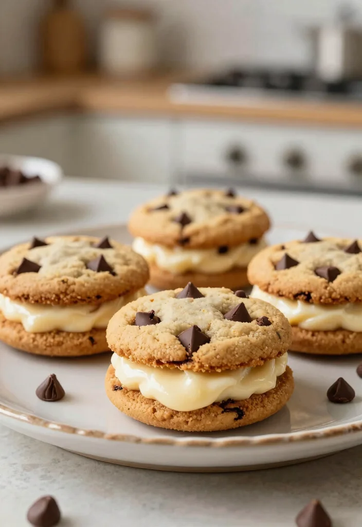18 Cookie Recipes Chocolate Chip Classic Soft and Chewy - 15. Chocolate Chip Cookie Sandwiches 1