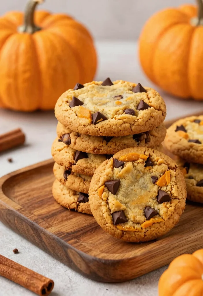 18 Cookie Recipes Chocolate Chip Classic Soft and Chewy - 18. Pumpkin Chocolate Chip Cookies 1