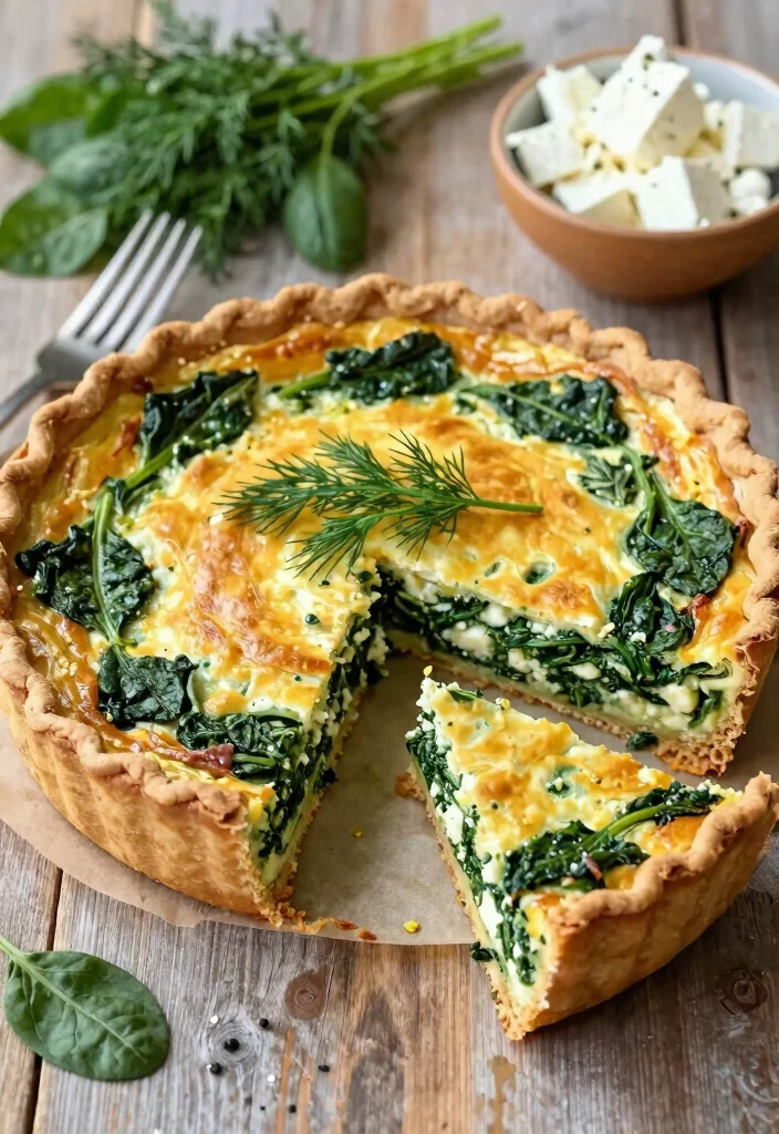 18 Crustless Quiche Recipes: Easy Protein-Packed Meals - 1. Spinach and Feta Crustless Quiche 1