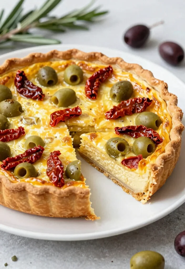 18 Crustless Quiche Recipes: Easy Protein-Packed Meals - 10. Greek-Style Crustless Quiche 1