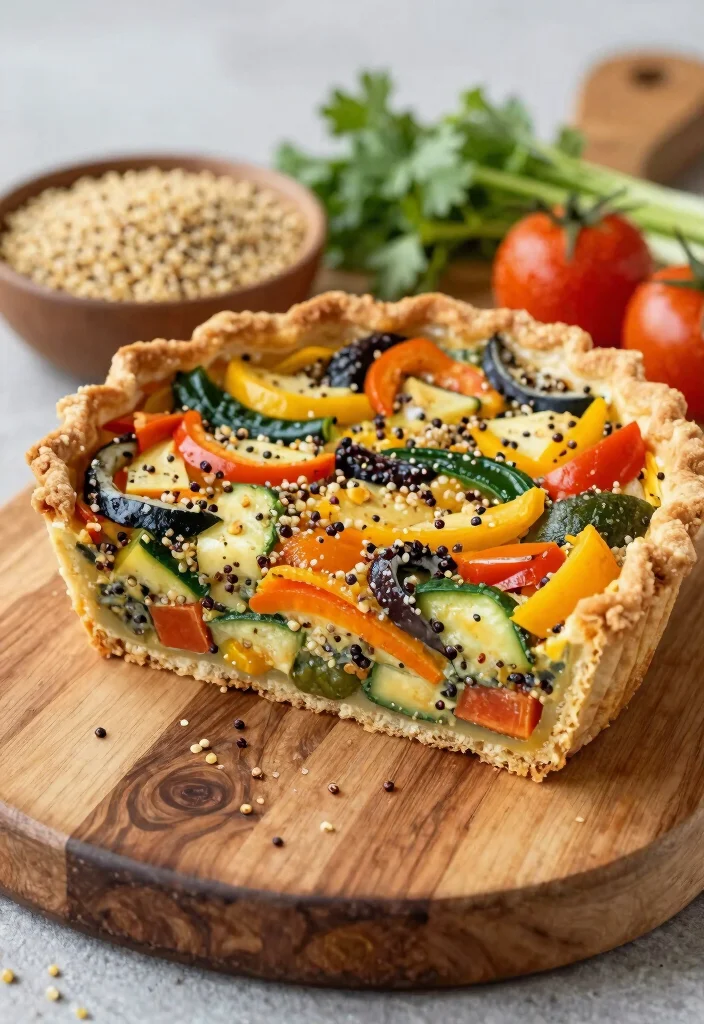 18 Crustless Quiche Recipes: Easy Protein-Packed Meals - 12. Quinoa and Vegetable Crustless Quiche 1