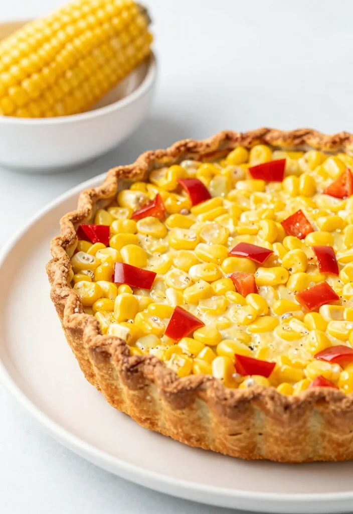 18 Crustless Quiche Recipes: Easy Protein-Packed Meals - 15. Sweet Corn and Red Pepper Crustless Quiche 1