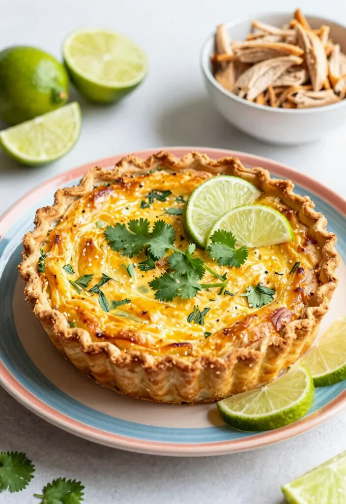 18 Crustless Quiche Recipes: Easy Protein-Packed Meals - 18. Cilantro Lime Chicken Crustless Quiche 1