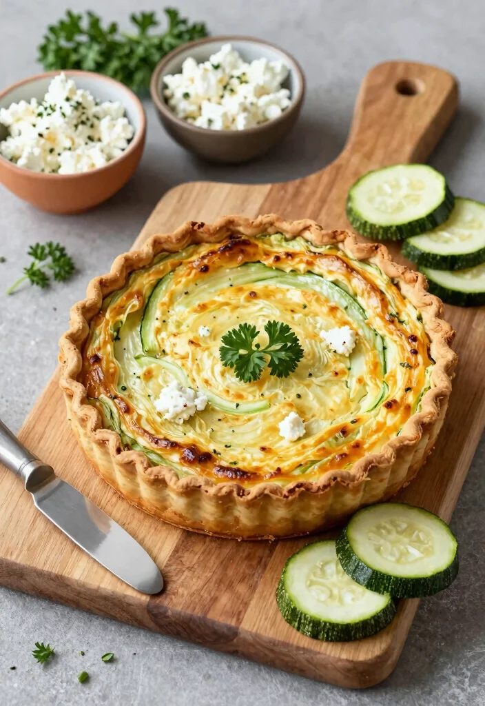 18 Crustless Quiche Recipes: Easy Protein-Packed Meals - 4. Zucchini and Goat Cheese Crustless Quiche 1