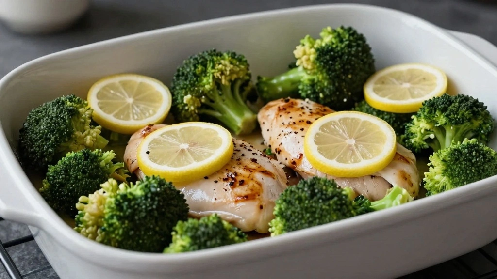 Baked Chicken and Broccoli for an Easy Weeknight Meal - Step 5: Arrange in Baking Dish 1
