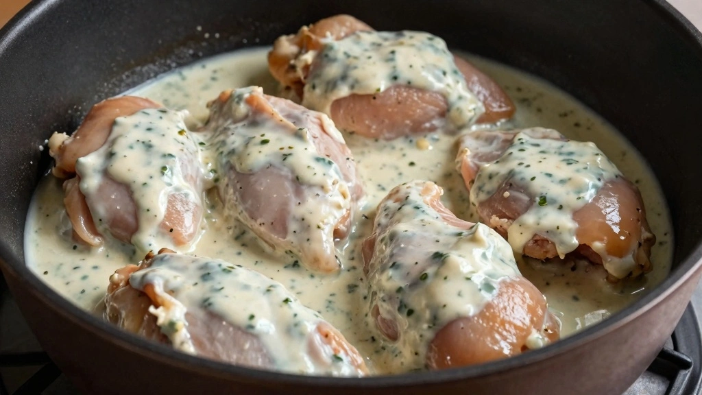 Baked Ranch Chicken Breast With Creamy Flavor - Step 3: Marinate Chicken 1