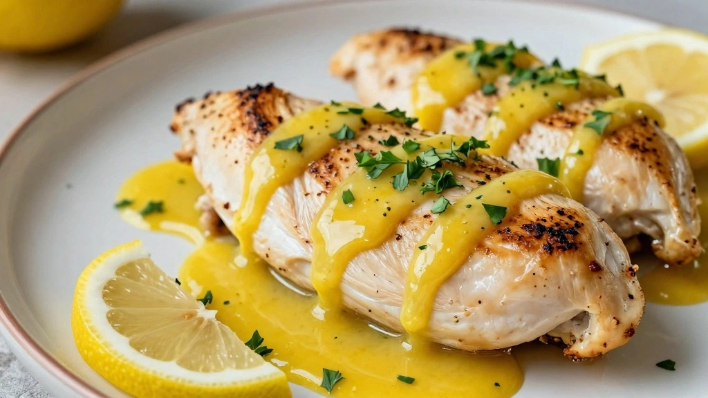 Bright Lemon Sauce That Makes Chicken Taste Better - Step 8: Serve Over Chicken 1
