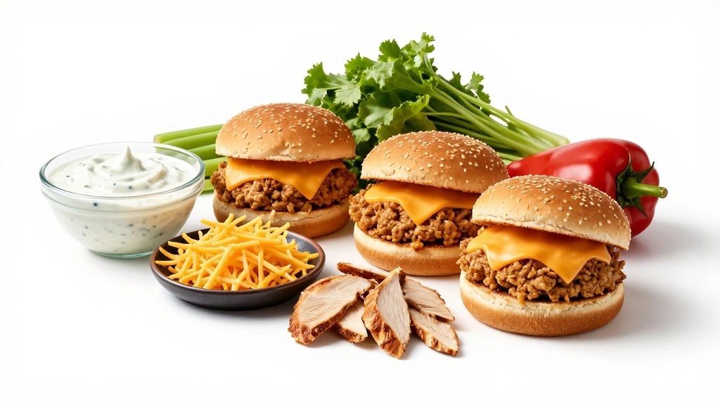 Cheddar Ranch Chicken Burgers Perfect for Family Meals - Step 1: Prepare Ingredients 1