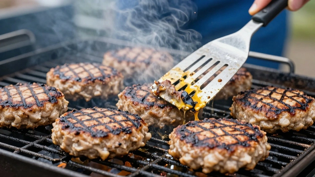 Cheddar Ranch Chicken Burgers Perfect for Family Meals - Step 5: Grill the Patties 1