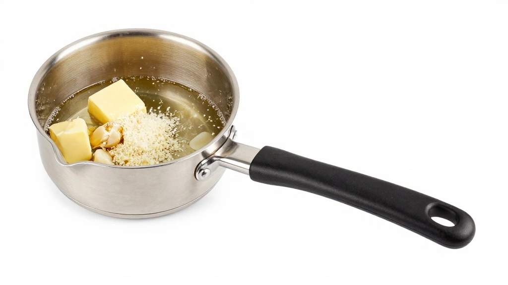 Garlic Parmesan Chicken Wings With Bold Flavor - Step 6: Prepare Garlic Parmesan Sauce 1