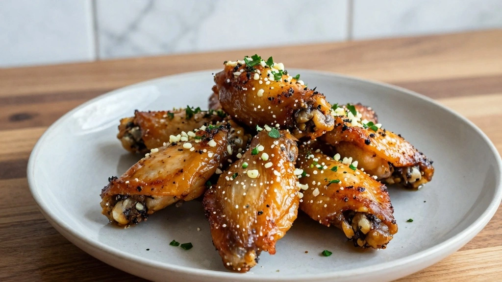 Garlic Parmesan Chicken Wings With Bold Flavor