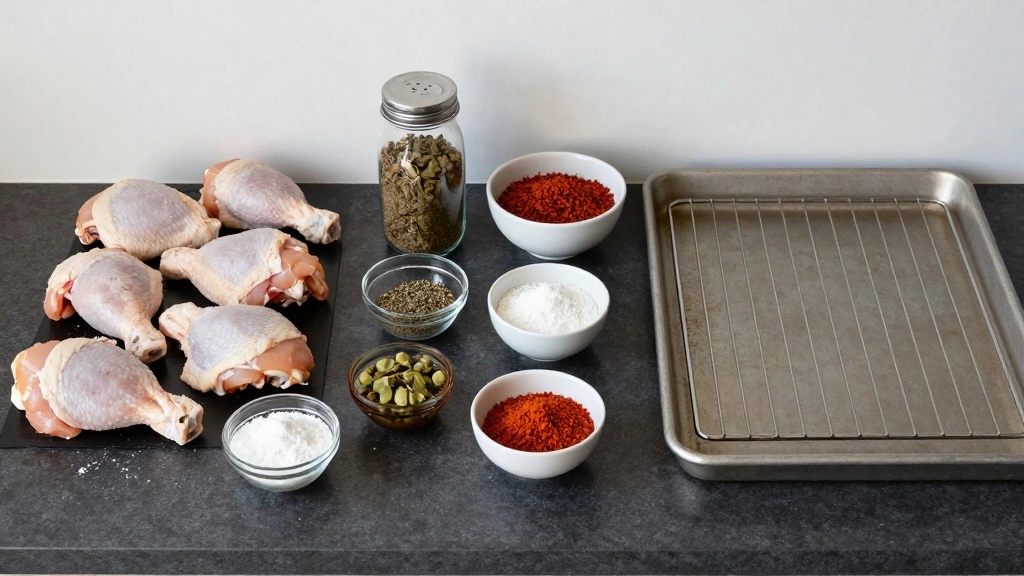 Oven Baked Chicken Thighs Juicy and Full of Flavor 2 Oven Baked Chicken Thighs Juicy and Full of Flavor - Step 1: Prepare Ingredients 1