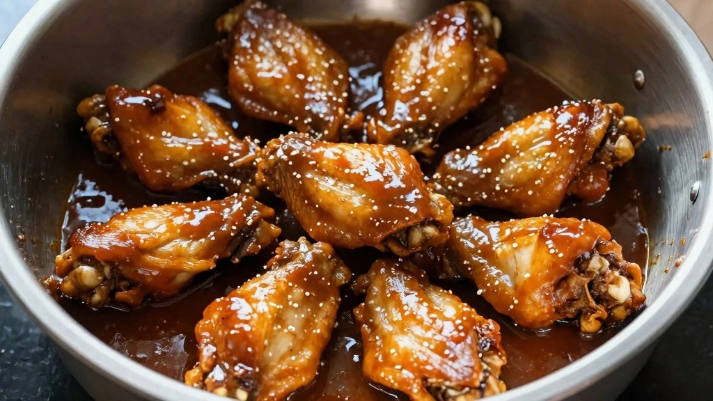 Simple Sauce for Chicken Wings That Goes With Everything - Step 6: Coat Wings with Sauce 1
