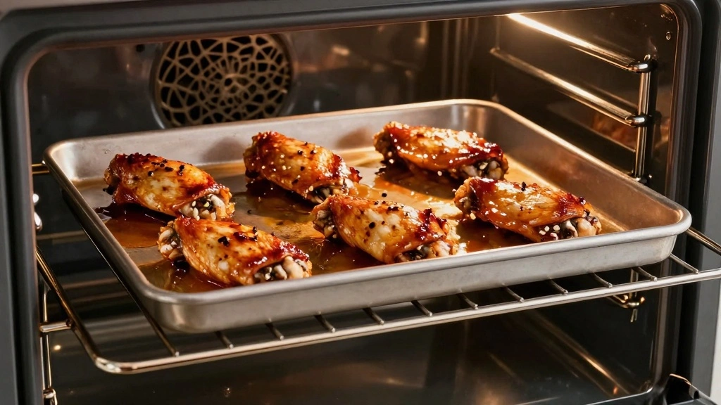 Simple Sauce for Chicken Wings That Goes With Everything - Step 7: Bake the Wings 1