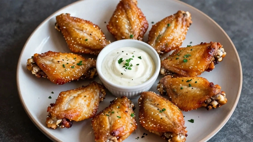 Simple Sauce for Chicken Wings That Goes With Everything - Step 8: Serve and Enjoy 1