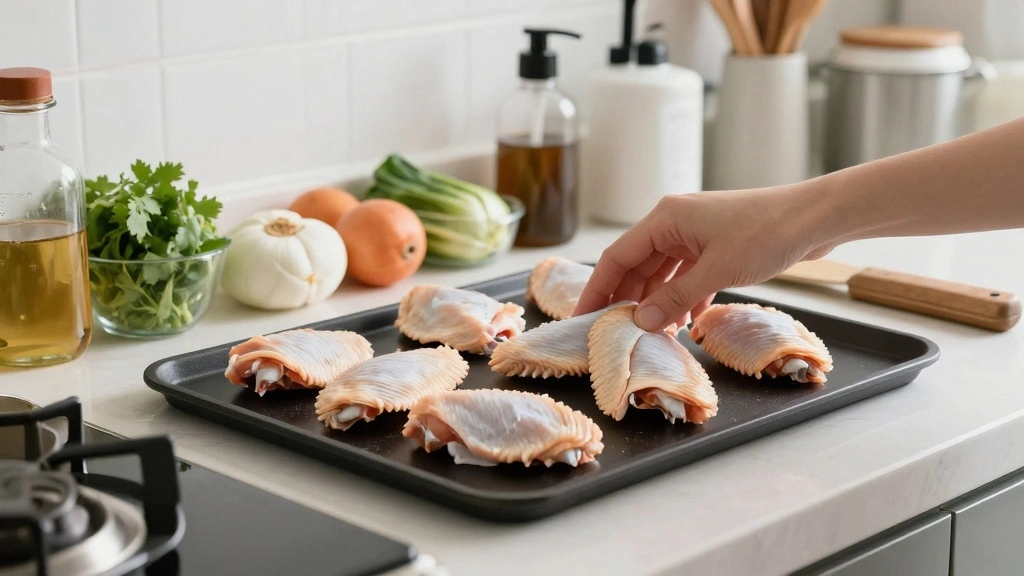 Whole Chicken Wings Baked in the Oven Until Crispy - Step 1: Prepare Ingredients 1